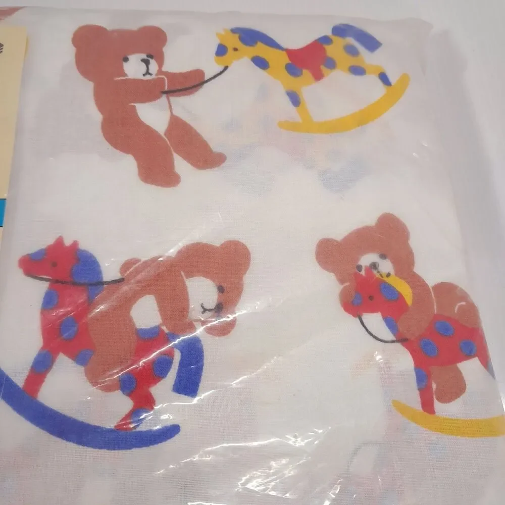 Eastern Waterbed Sheet Rocking Teddies teddy bears Tender Hearts Super Single